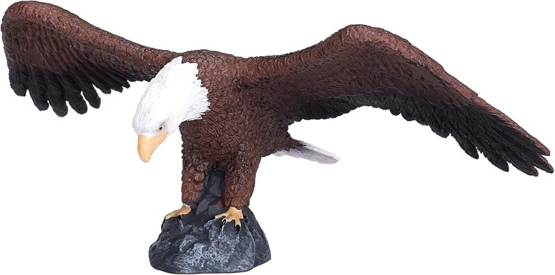 MOJO Bald Eagle Realistic International Wildlife Hand Painted Toy Figurine - Image 1